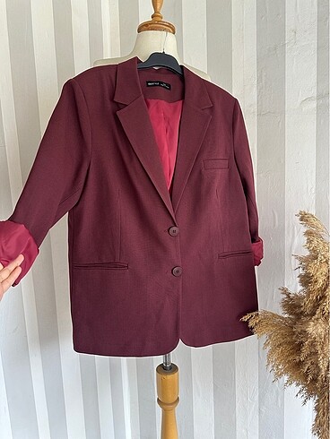 Astarlı blazer ceket