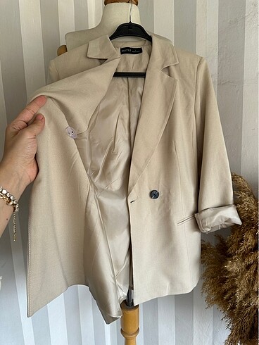 Diğer Astarlı blazer ceket