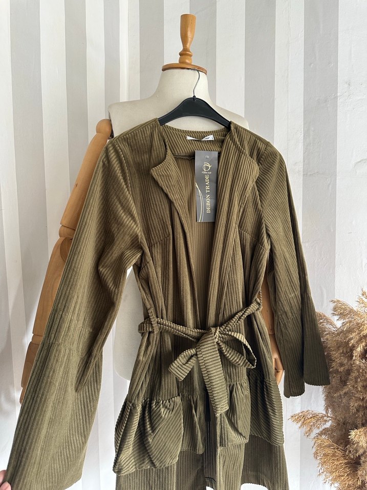 Kadife kuşaklı tunik - Görsel 2