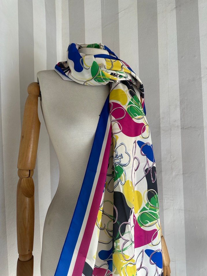 Renkli Bohem Tarzda şal - Görsel 2
