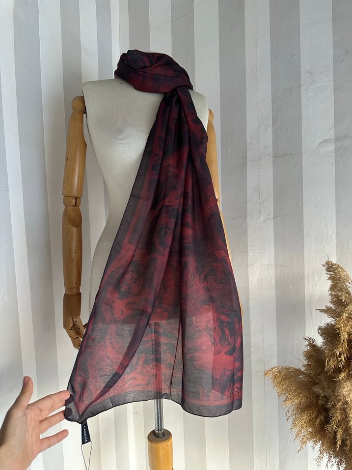 Soft pamuk şal - Görsel 2