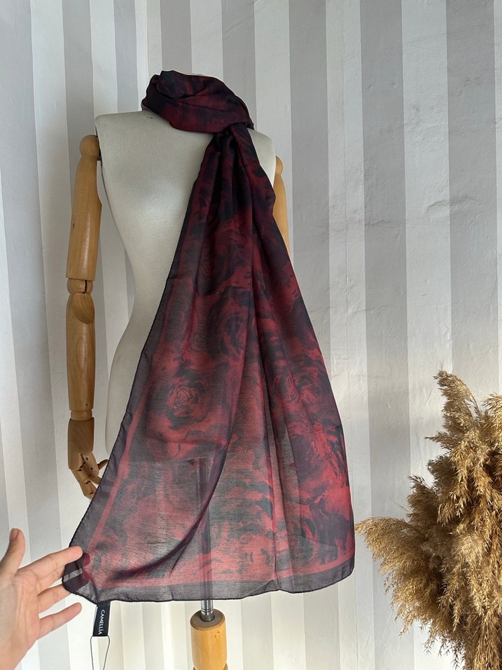 Soft pamuk şal - Görsel 5