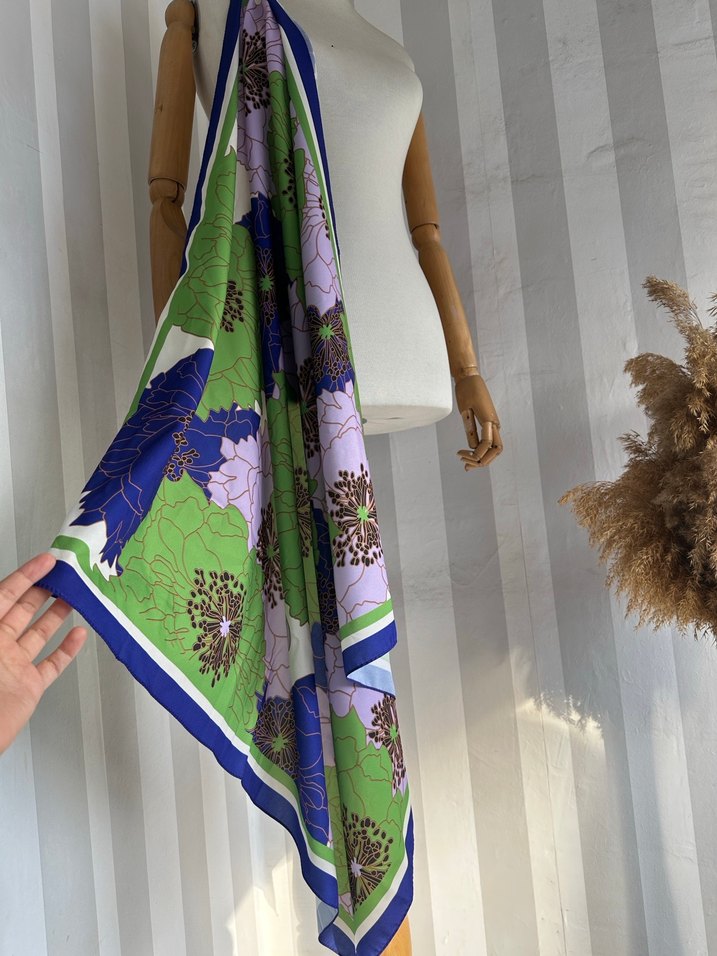 Bohem Çok Renkli eşarp - Görsel 2