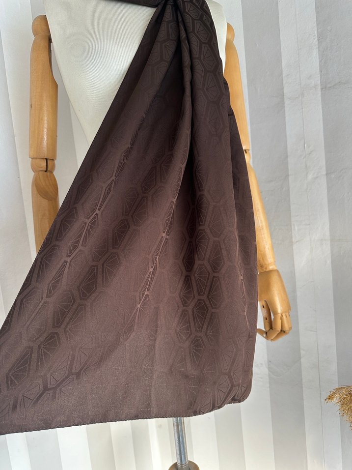 Acı kahve Jakarta şal - Görsel 3