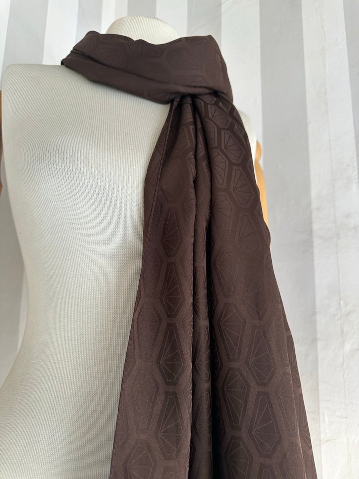 Acı kahve Jakarta şal - Görsel 4