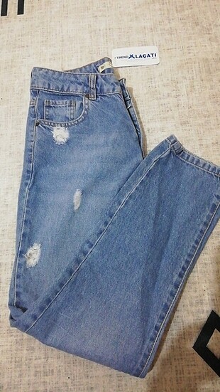 Mom jean pantolon