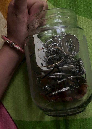 diğer Beden çeşitli Renk Takı kavanozu
