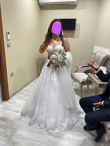 Özel tasarım gelinlik