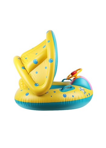 güneşlikli çocuk şişme yüzme koltuğu - Görsel 2