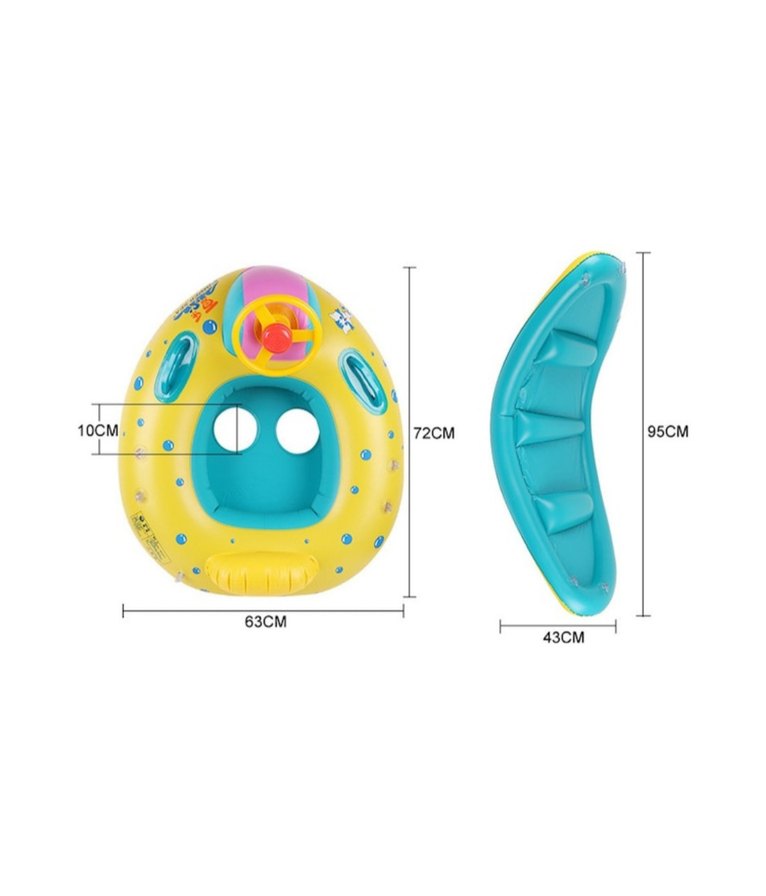 güneşlikli çocuk şişme yüzme koltuğu - Görsel 3