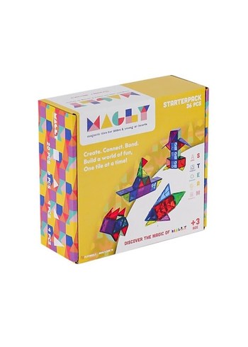 magly manyetik yapı blokları 36 parça