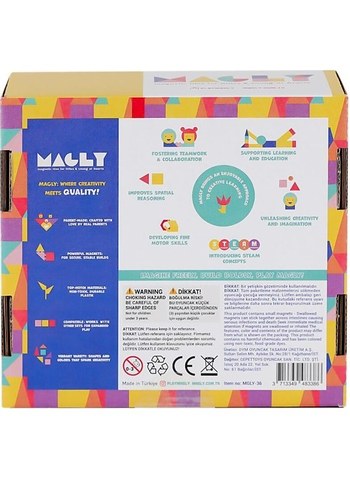 Maggy London magly manyetik yapı blokları 36 parça