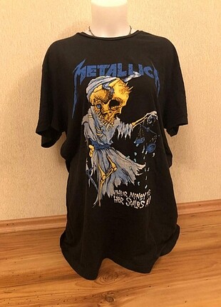 Metallica tişört oversize model
