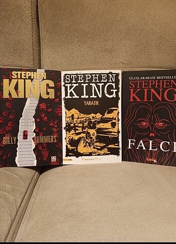 Billy summers yaratık falcı Stephen King set kitap