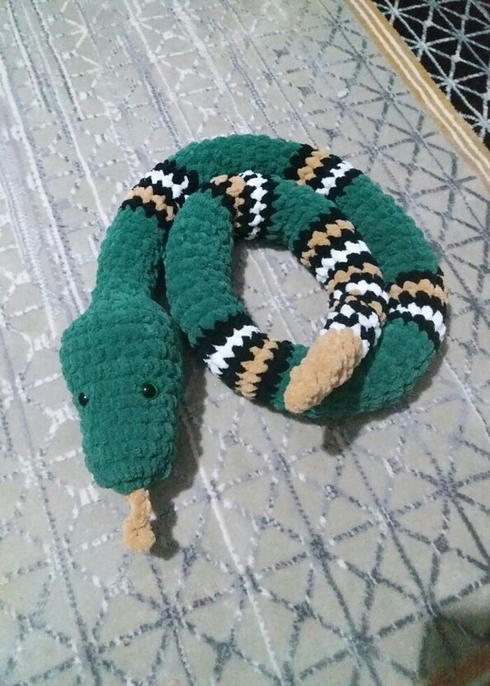 Amigurumi yilan - Görsel 4