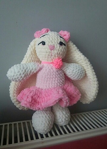 Kokoş amigurumi örgü tavşan