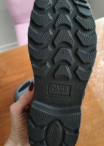 Gri Cırt Cırtlı Erkek Outdoor Ayakkabı - Görsel 3