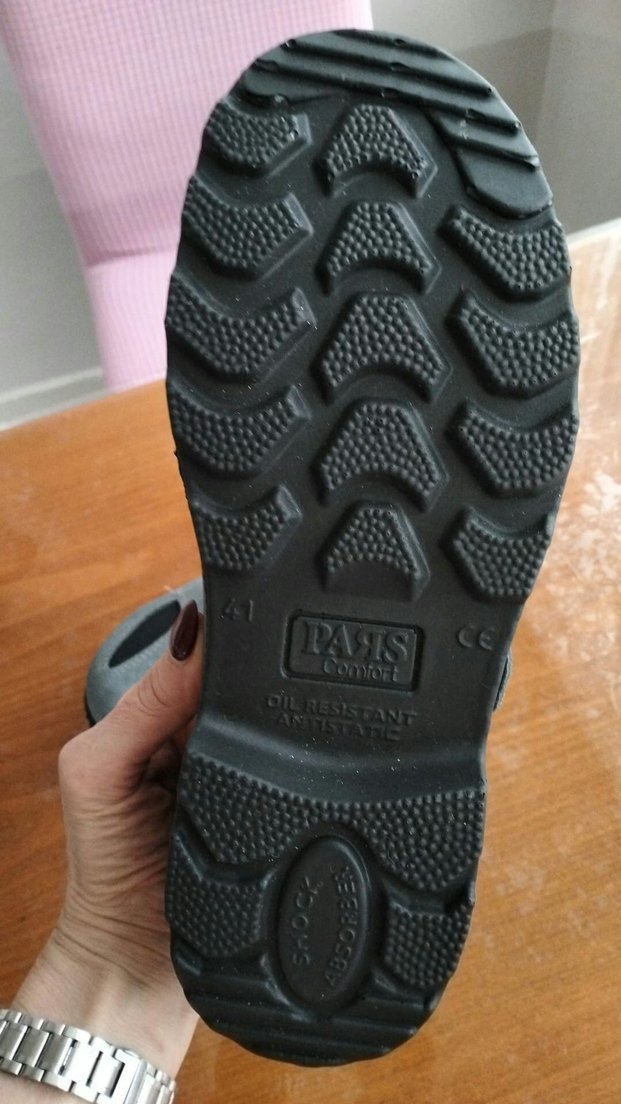 Gri Cırt Cırtlı Erkek Outdoor Ayakkabı - Görsel 3