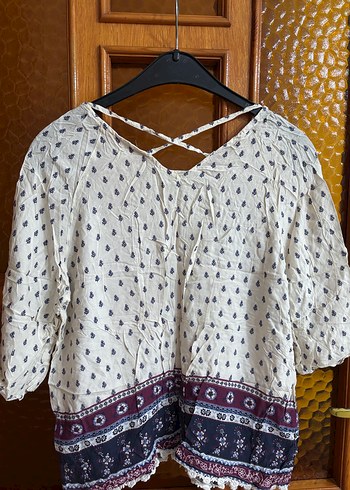 Kızlar için Bohem Bluz - Görsel 6