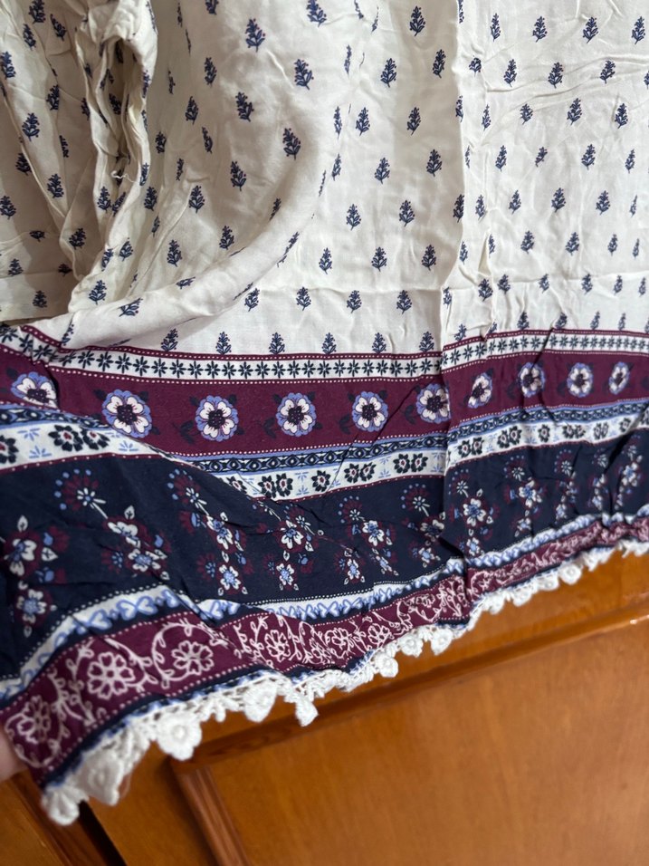 Kızlar için Bohem Bluz - Görsel 5