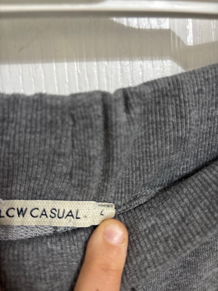 Gri Kadın Rahat Kesim Eşofman Altı - Görsel 3