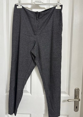 Gri Desenli Kadın Pantolon - Görsel 3