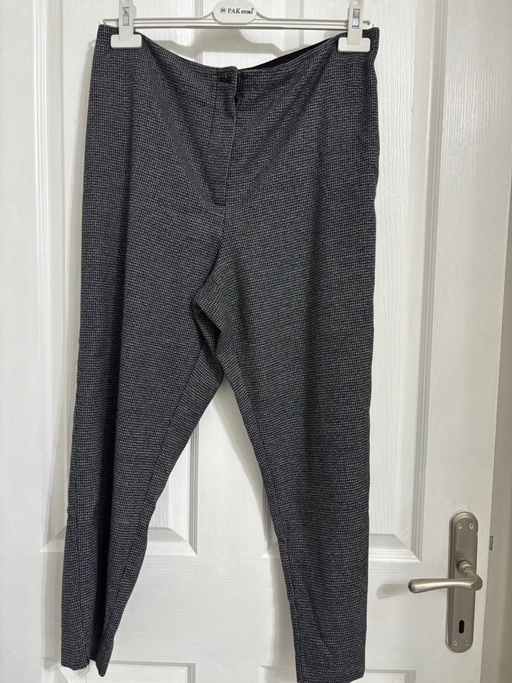 Gri Desenli Kadın Pantolon - Görsel 3