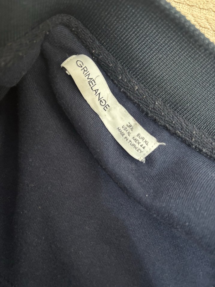 Erkek Lacivert Fermuarlı Sweatshirt - Görsel 5