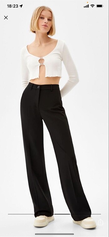 Bershka palazzo pantolon