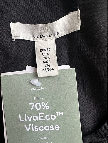 xs Beden siyah Renk H&M kısa etek