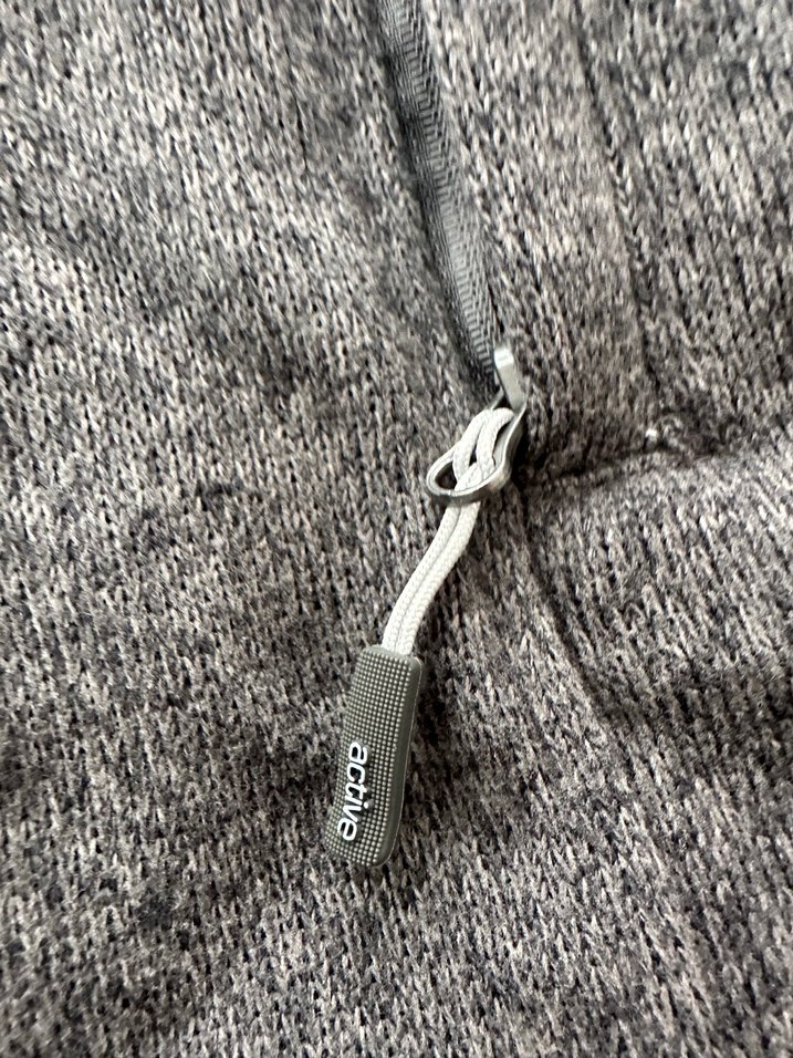 Gri  Midi Boy Düğmeli Kaban - Görsel 5