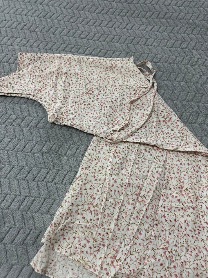 Desenli Bohem Pamuklu Hamile Elbise - Görsel 5