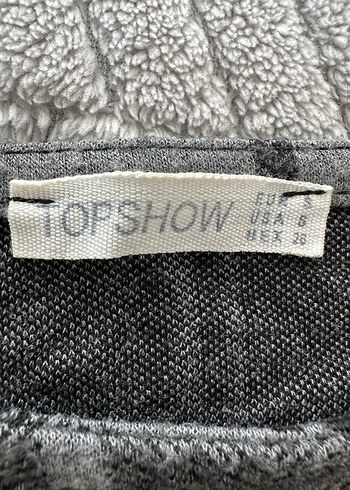 Gri Ekoseli Uzun Kollu Kadın Elbise - Görsel 3