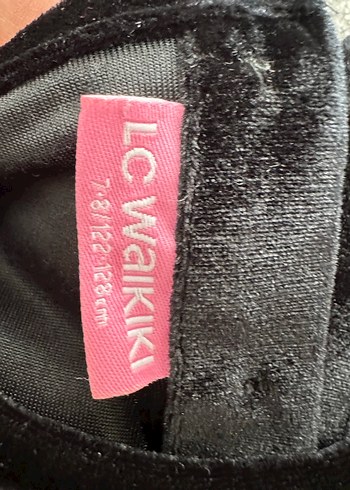 Puantiye Desenli Fırfırlı Siyah Kız Elbise - Görsel 8