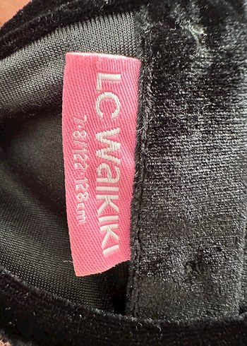 Puantiye Desenli Fırfırlı Siyah Kız Elbise - Görsel 6