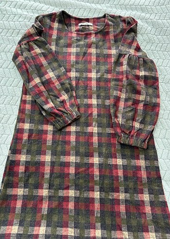 Bohem Çok Renkli Uzun Kollu Kadın Tunik - Görsel 2