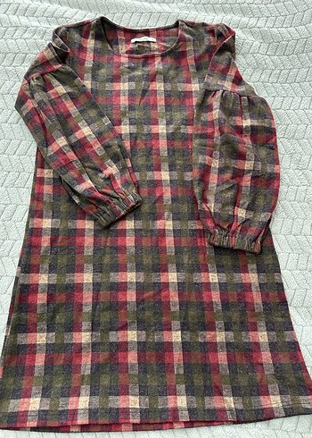 Bohem Çok Renkli Uzun Kollu Kadın Tunik - Görsel 5