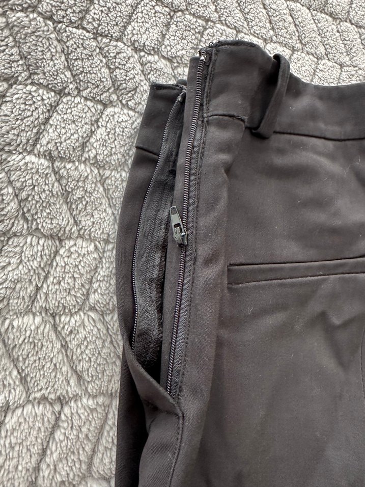 Orjinal adL siyah  bayan kumaş pantalon - Görsel 5