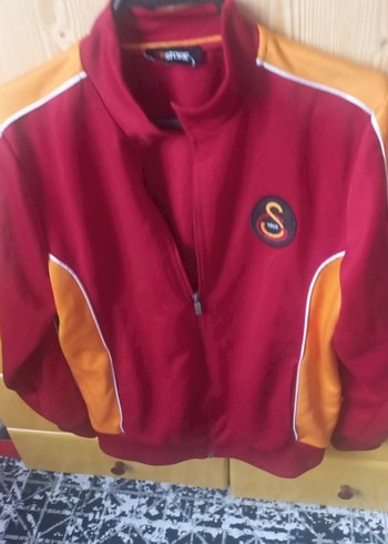 GS Store Erkek Kırmızı Fermuarlı Street Wear Ceket