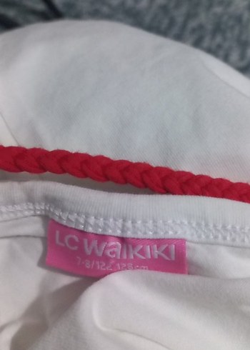 Kız Çocuk Beyaz Çiçekli Fırfırlı Atlet - Görsel 4