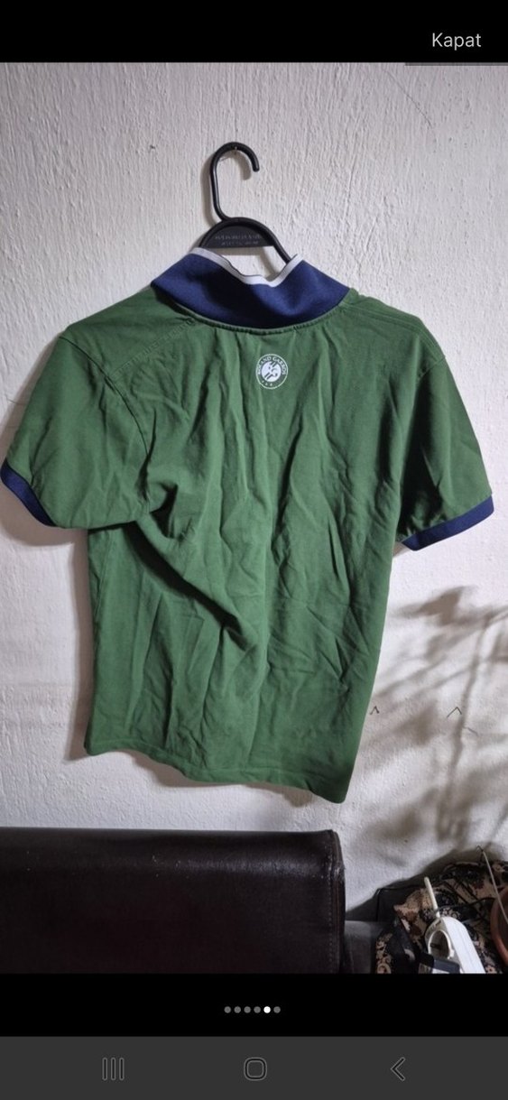 Lacoste Yeşil Erkek Polo Tişört - Görsel 5