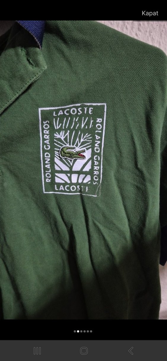 Lacoste Yeşil Erkek Polo Tişört - Görsel 2