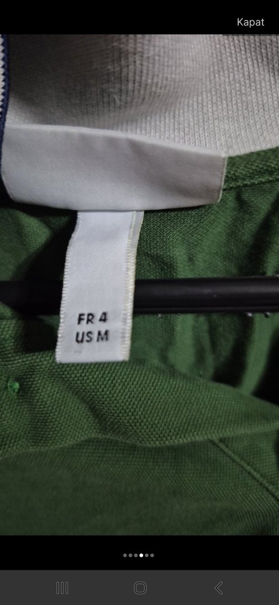 Lacoste Yeşil Erkek Polo Tişört - Görsel 4