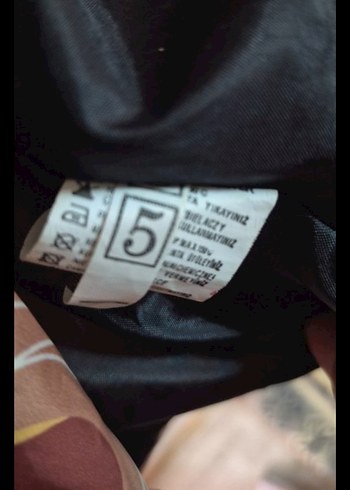 Kız Çocuk Kahverengi Uzay Desenli Yağmurluk - Görsel 3