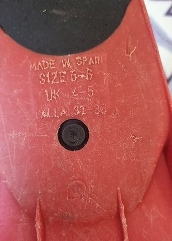 Erkek Kırmızı Kauçuk Su Ayakkabısı - Görsel 2