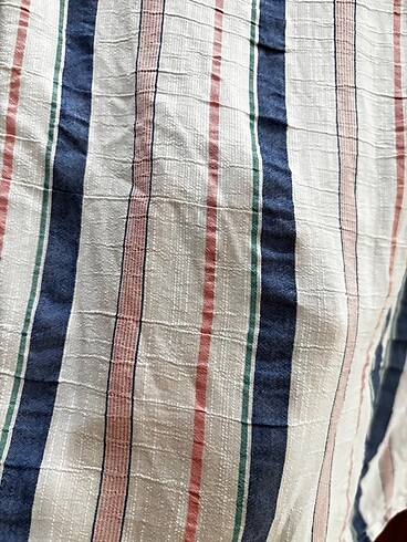 34 Beden beyaz Renk Koton Dokuma Askılı Bluz