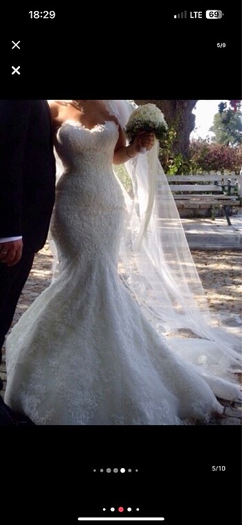 Pronovias Gelinlik - Görsel 7