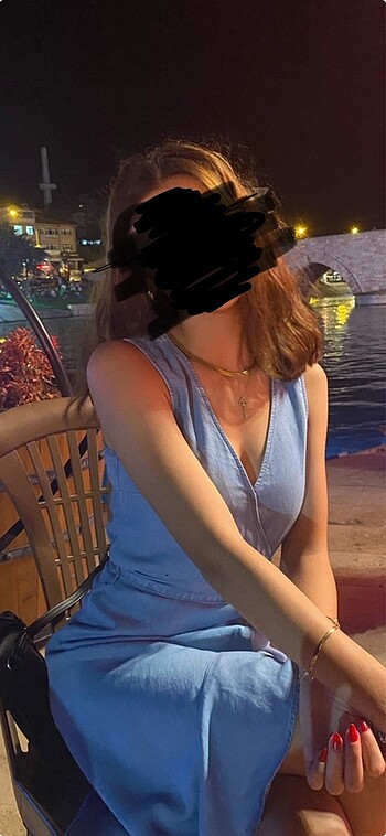 Önü Kısa Arkası Uzun Kot Elbise
