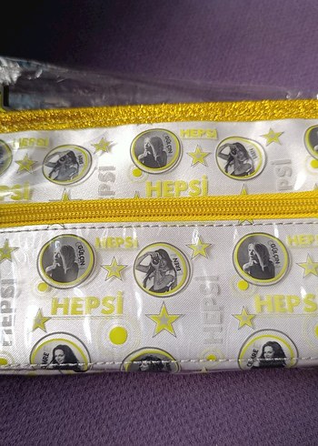  Beden Renk Hepsi Grubu Temalı kalemlik, makyaj çantası i