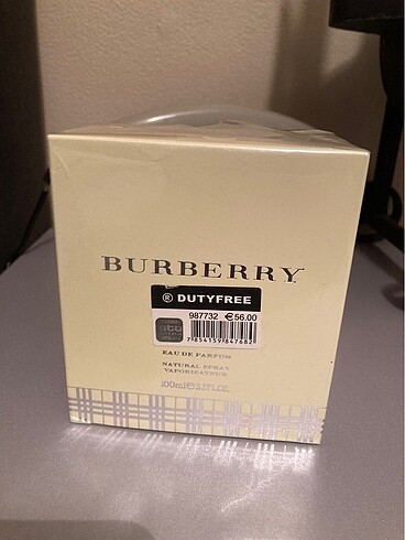Burberry parfüm